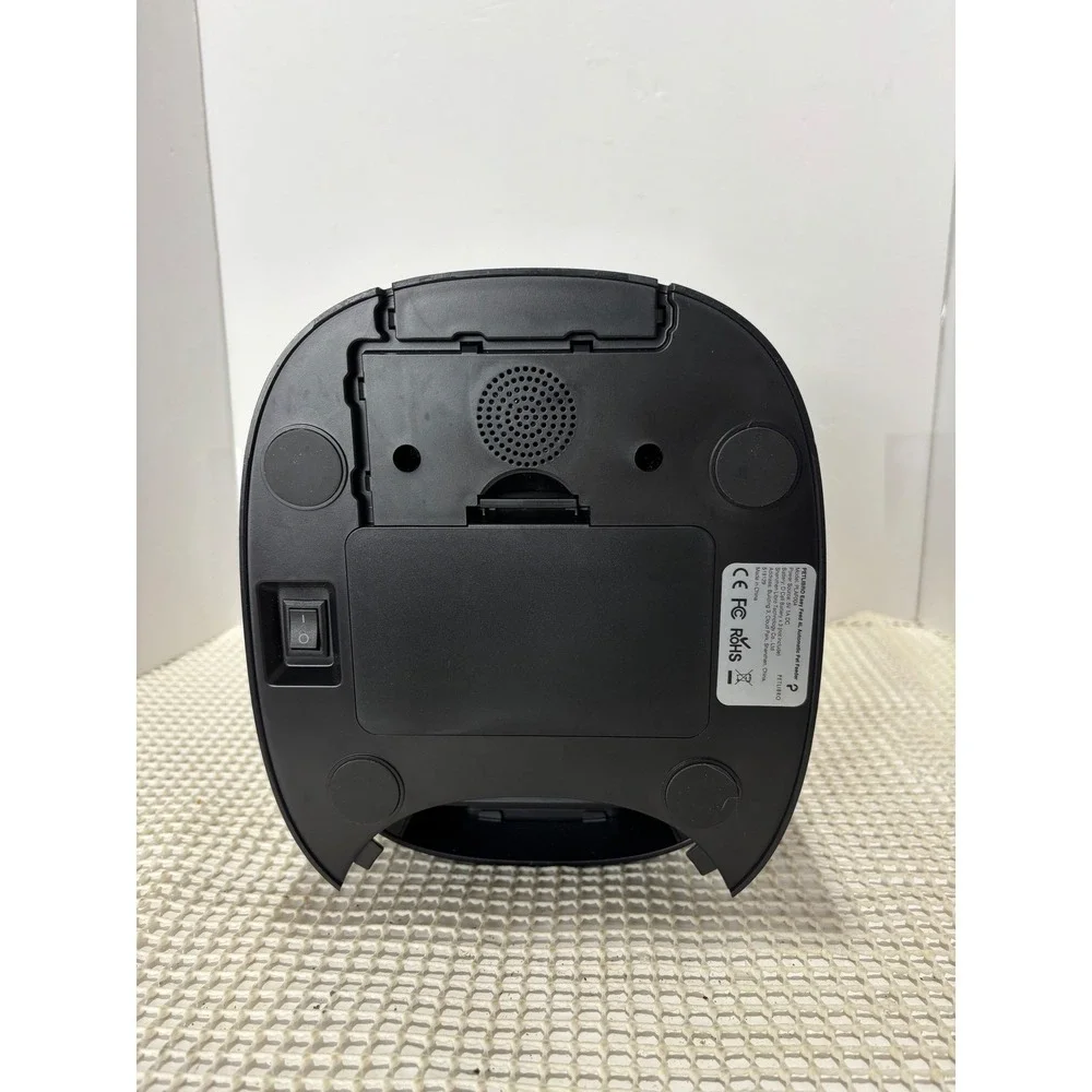 PETLIBRO Easy Feed 4L Automatic Pet Feeder Black Tested Works Good Condition
